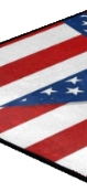 American Flag Stars Stripes Floor Rug