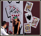 Las Vegas theme decorating kits - Great wall decorations for the casino theme game room, bedroom for a casino party - Casino theme parties - casino themed room 