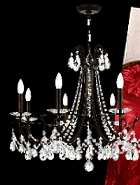 8-Light Candle Style Classic / Traditional Chandelier Romantic Bedroom Ideas Romantic Bedroom decor modern moulin rouge bedroom decor
