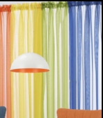 rainbow curtains mid century modern decorating rainbow decor