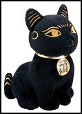 Black And Gold Bastet Cat Kitten Egyptian Stuffed Plush Doll has the finest details and highest quality you will find anywhere! Our team prides ourselves on finding the best prices without reducing quality, and in this Egyptian Collection, we have definitely done just that! The craftsmanship of this lovely Black And Gold Bastet Cat Kitten Egyptian Stuffed Plush Doll is truly remarkable.