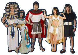 egyptian costume - Perfect egyptian costumes for dressup parties, halloween or theme weddings. What better way to escort Cleopatra, or lead troops into battle