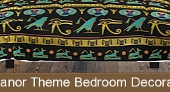 Egyptian Ornament Symbols Pattern Comforters