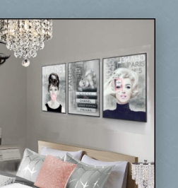 Hollywood themed bedrooms - hollywood glam decor - movie star bedroom ...