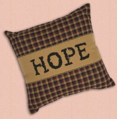 hope primitive americana pillows