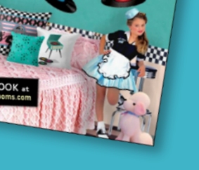 50s soda shop accessories 50s pink poodles soda shop waitress chenille bedding record player pillow retro bedding